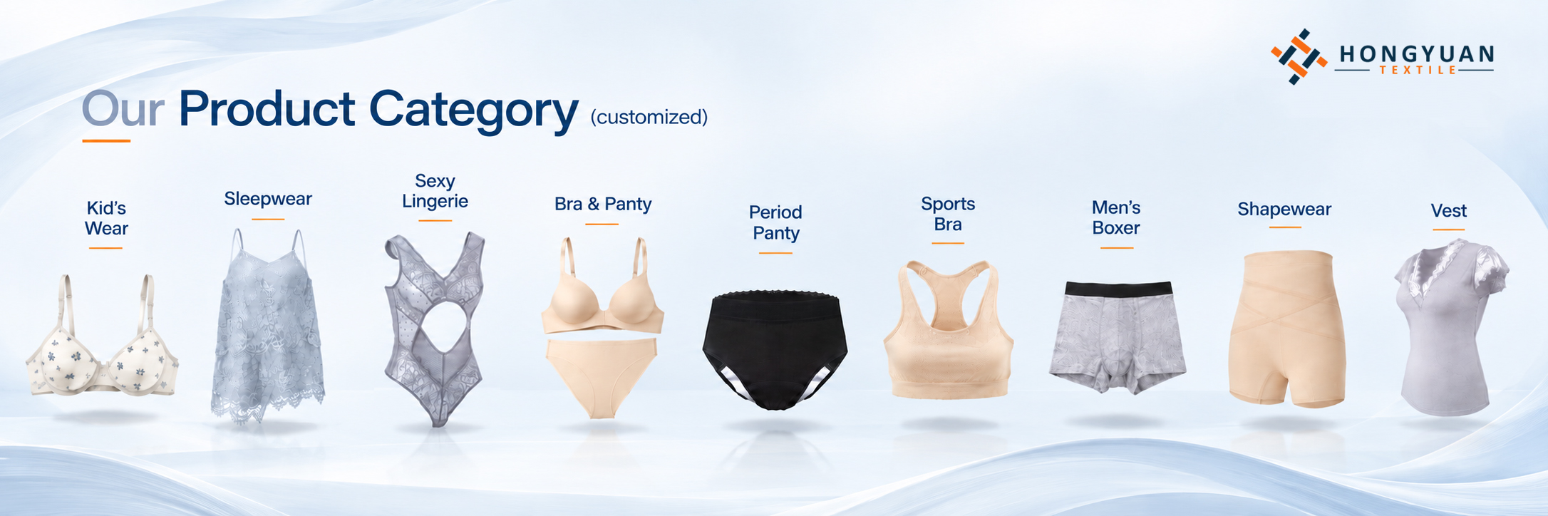 Product category banner